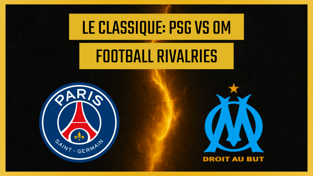 Le Classique Paris Saint-Germain vs Olympique de Marseille - Football's Fiercest Rivalries Thumbnail - The Football Documentary Channel on YouTube